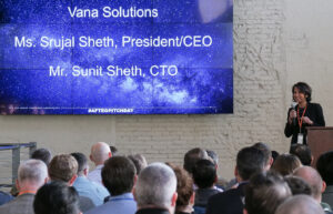 image of female speaker