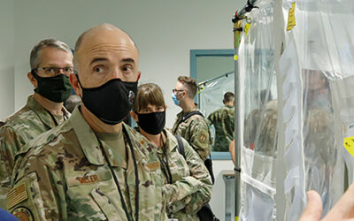 Air Force medics partner with University of Nebraska to sharpen biocontainment care skills