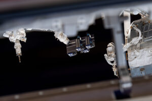 Image of MISSE-16 Experiment in Space.