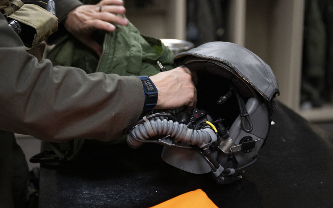 AFRL-developed physiological monitoring system undergoes flight tests