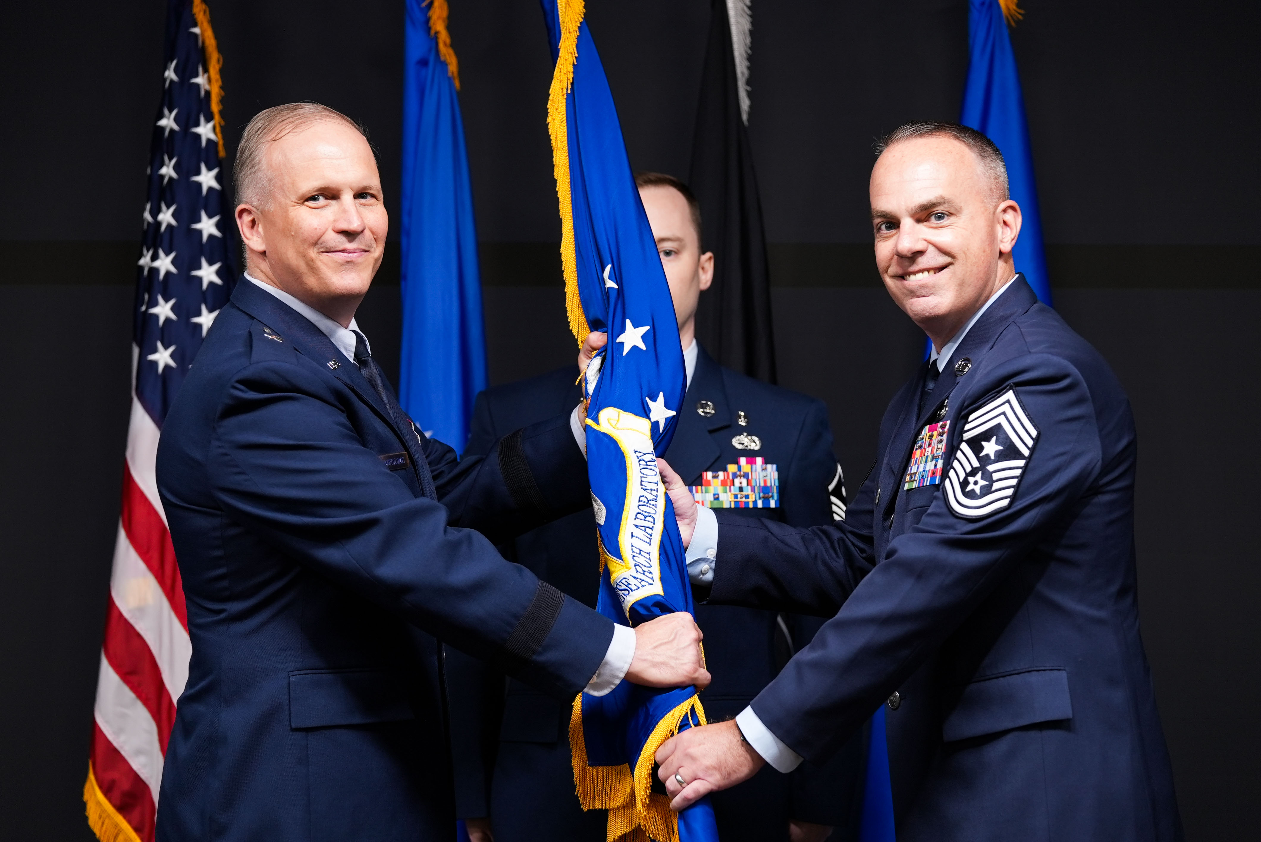 AFRL welcomes new command chief during change of responsibility ceremony