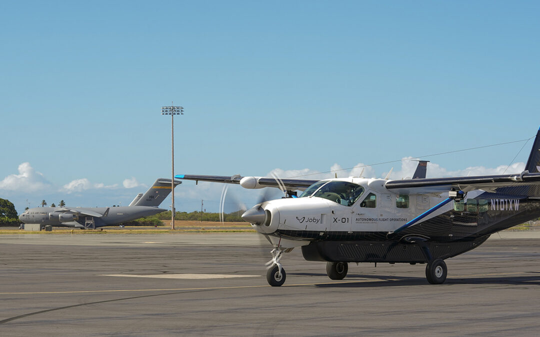 Autonomous aircraft capabilities showcased by AFWERX, Joby at Department-Level Exercise