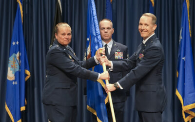 AFRL welcomes new commander during change of command ceremony