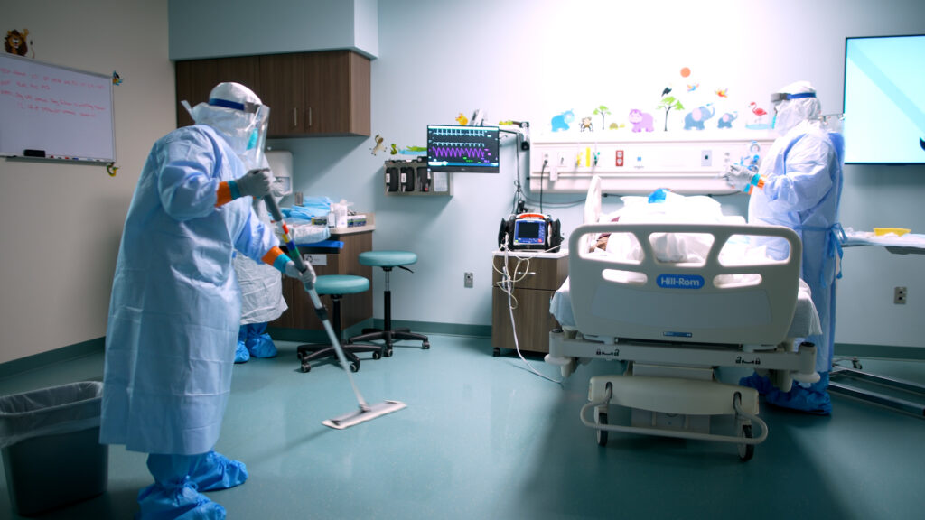 Air Force medical professionals supplying hantavirus response support