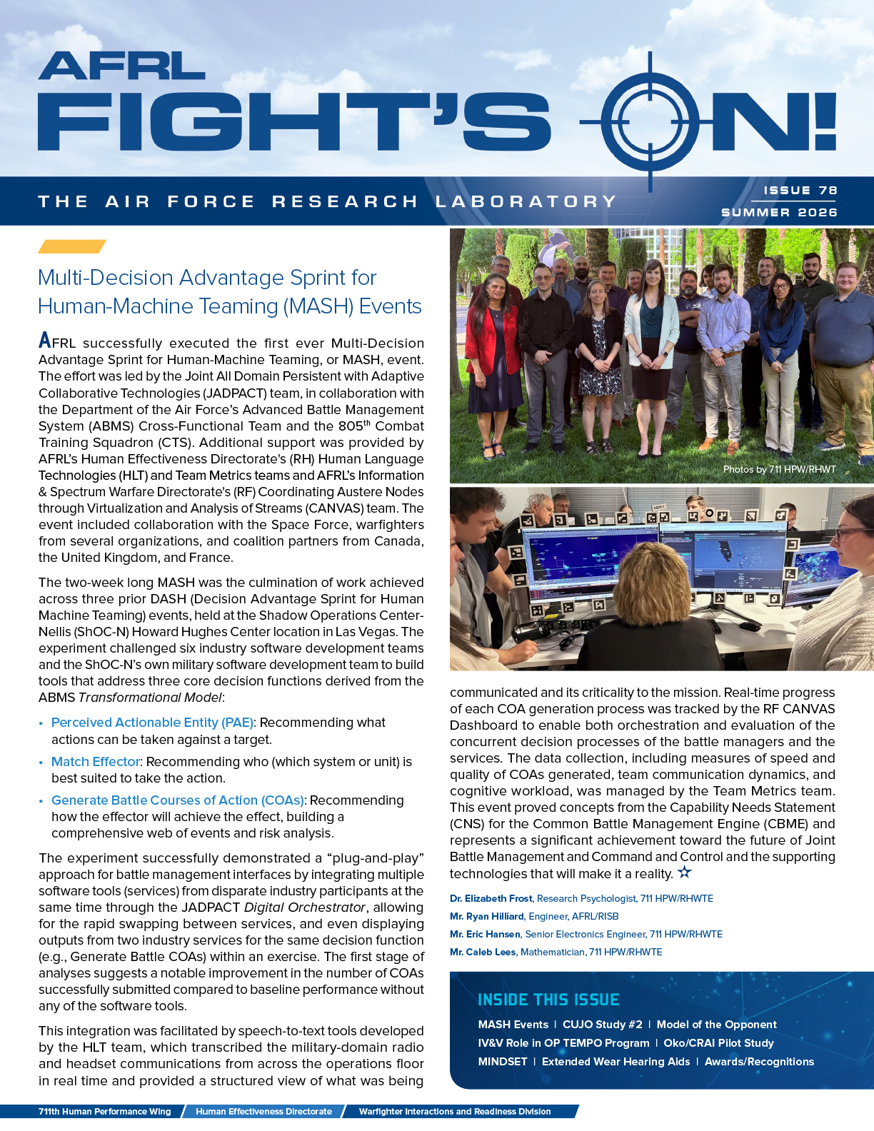 Fights On! – Issue 78: Summer 2026 cover