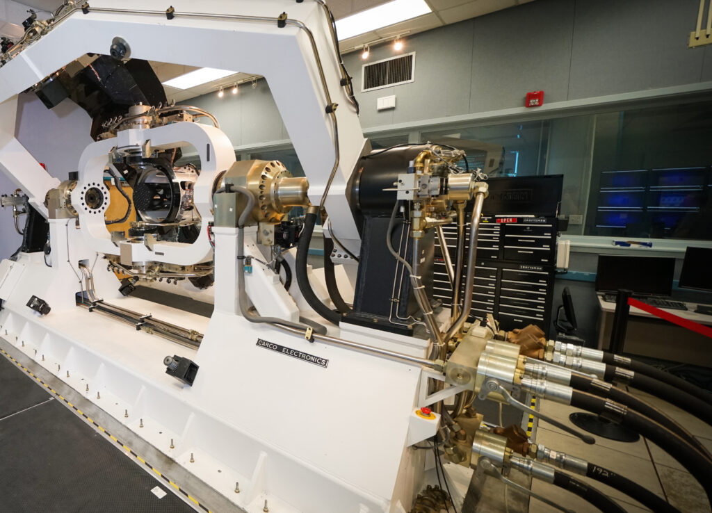 flight table user for WOSA assessments during testing