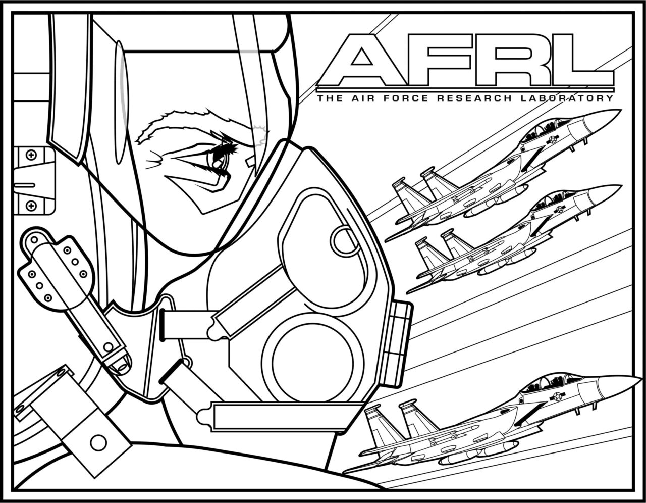 STEM Coloring Pages | Air Force Research Laboratory