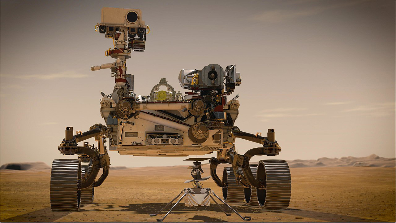 image of mars rover