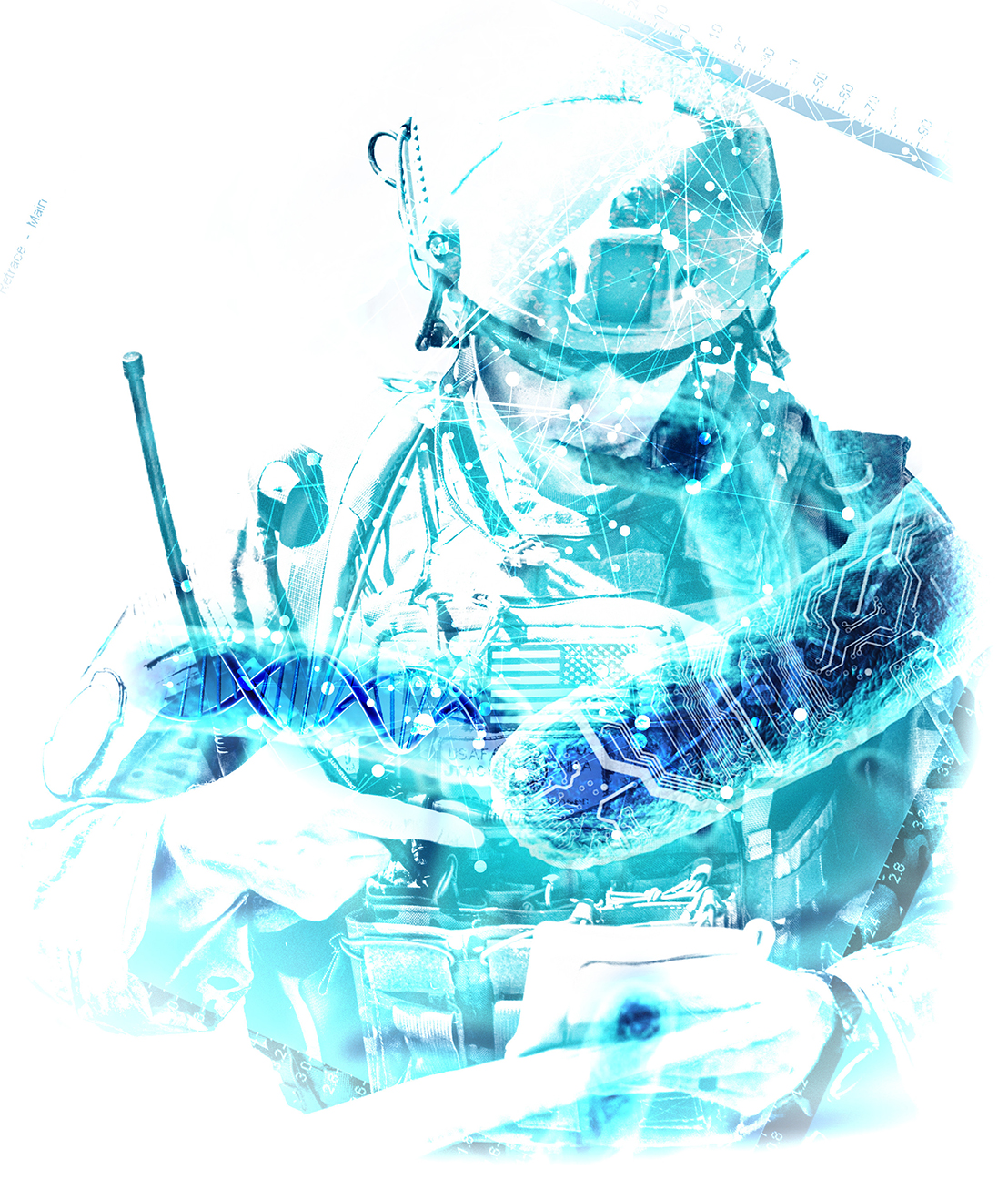 illustration of soldier