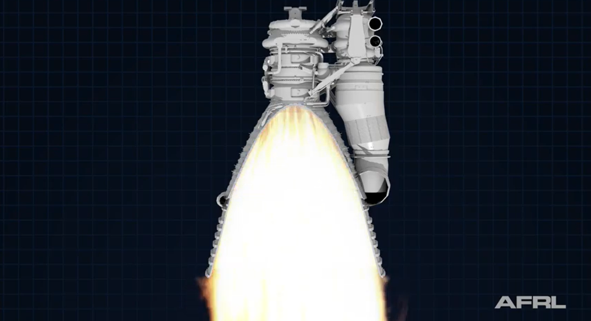Rocket Engine Animation