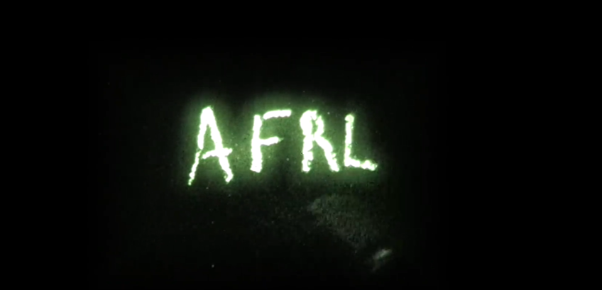 AFRL Letters Glowing
