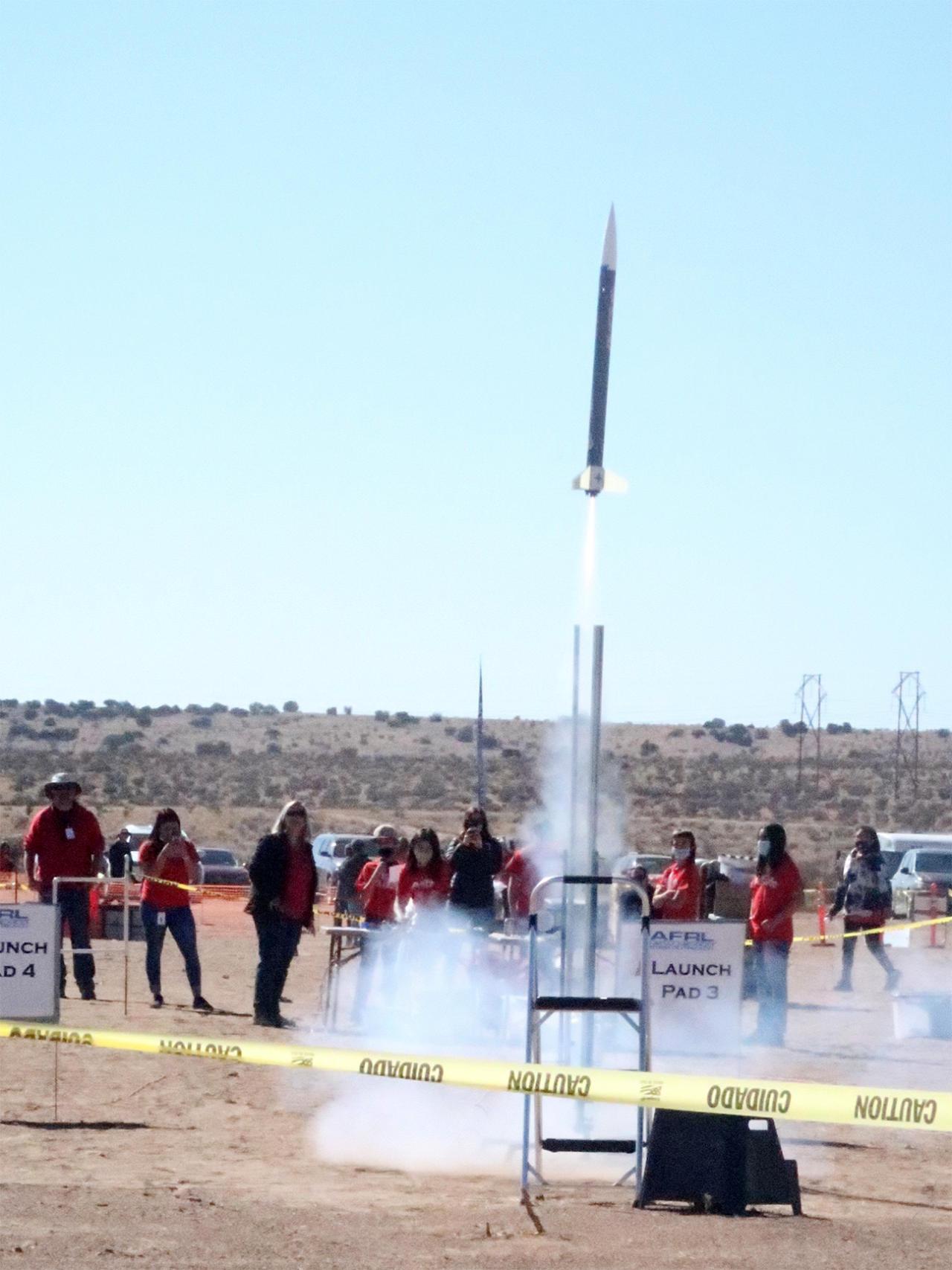 AFRL celebrates successful rocket launch at STEM Academy | Air Force ...