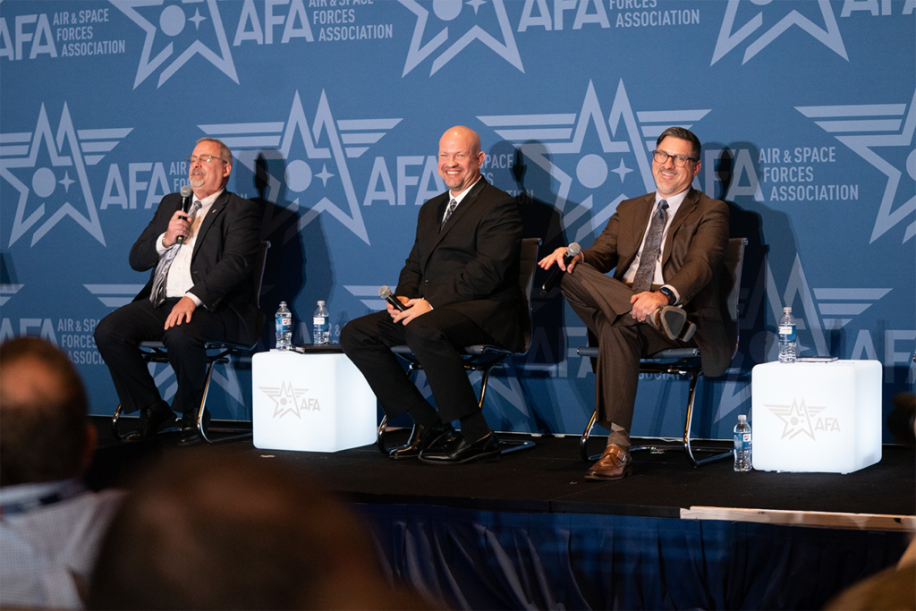 AFRL commander moderates future of propulsion panel at AFA Air, Space