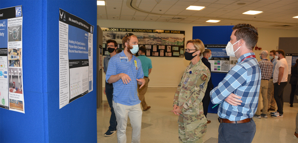 Student interns present future technologies at AFRL summer poster ...