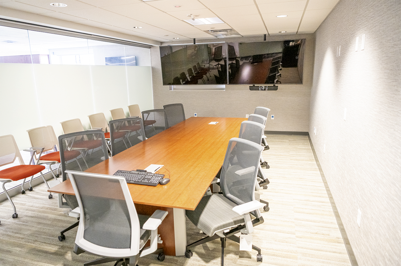 renovated interior conference room