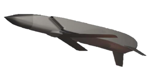 illustration of RDE air-to-ground weapon