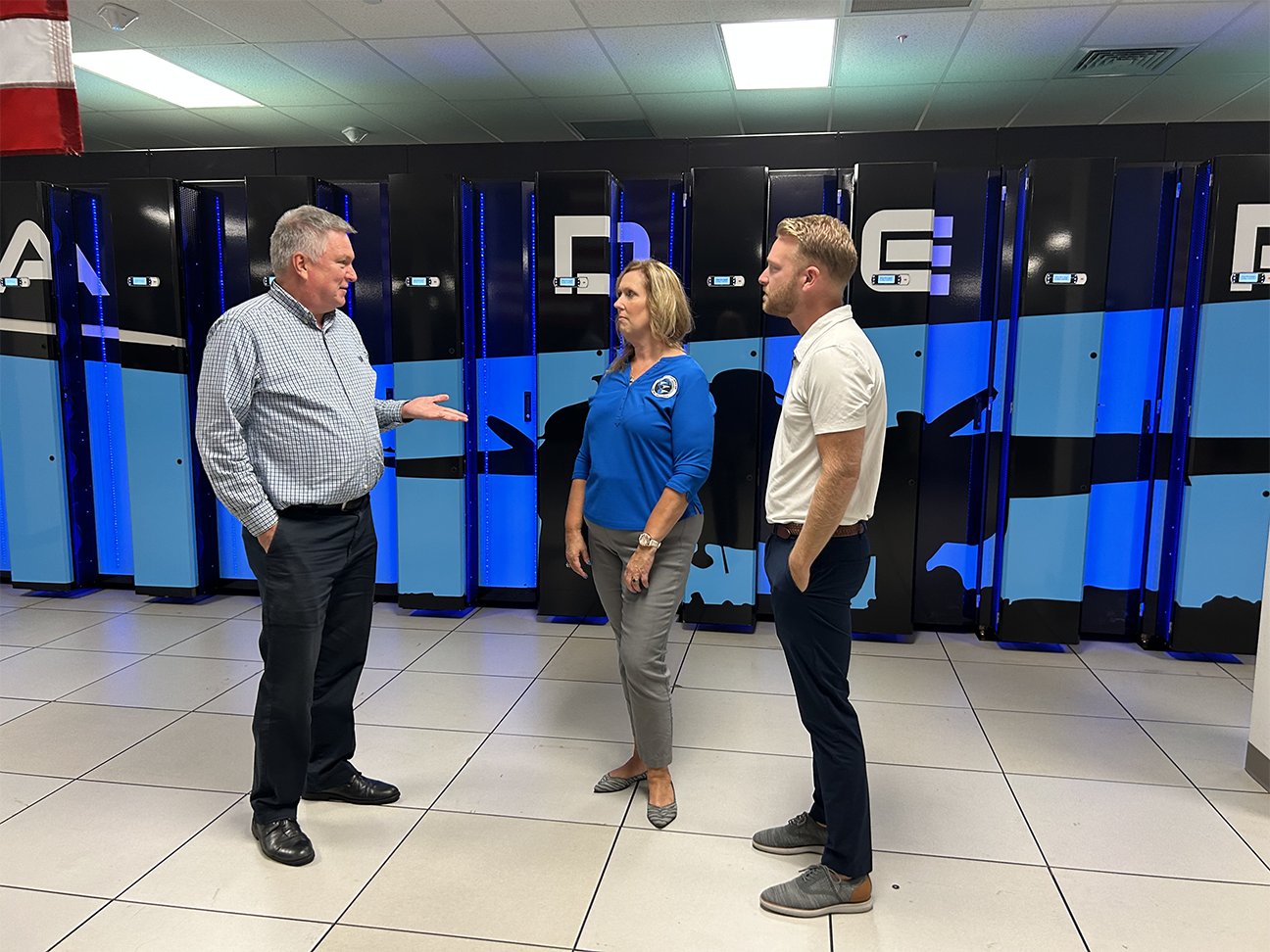 leadership in discussions of supercomputer