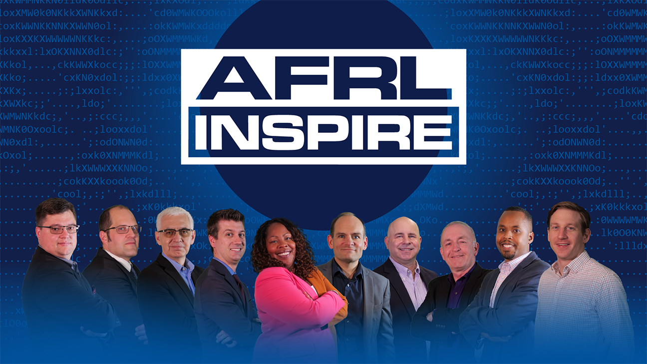 AFRL Inspire speaker collage