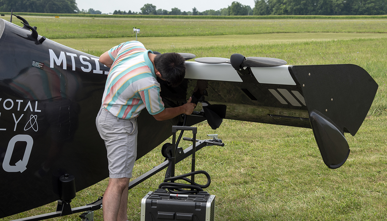 equipment testing for aircraft