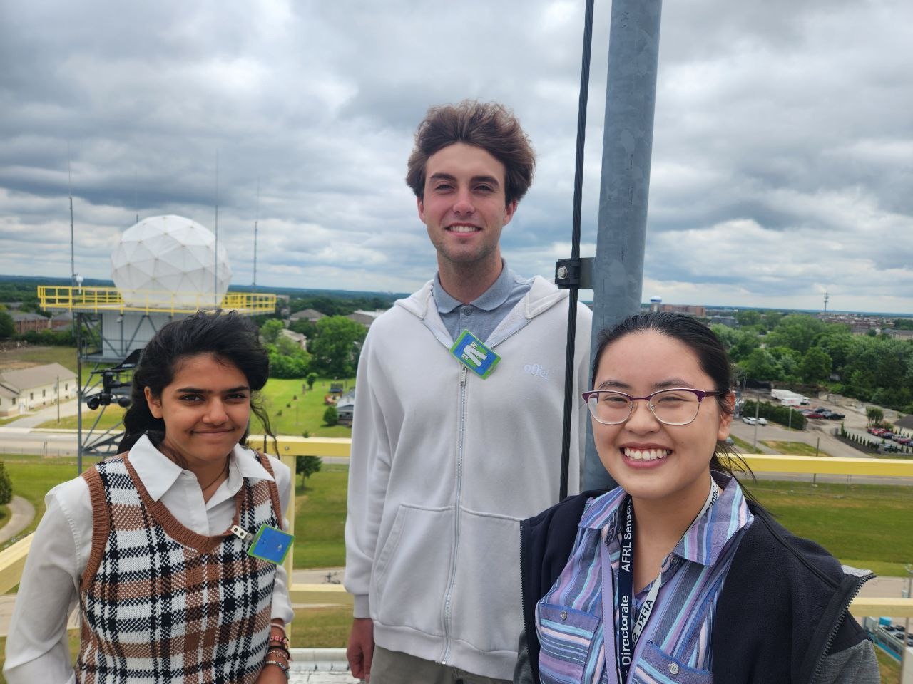 interns posing together