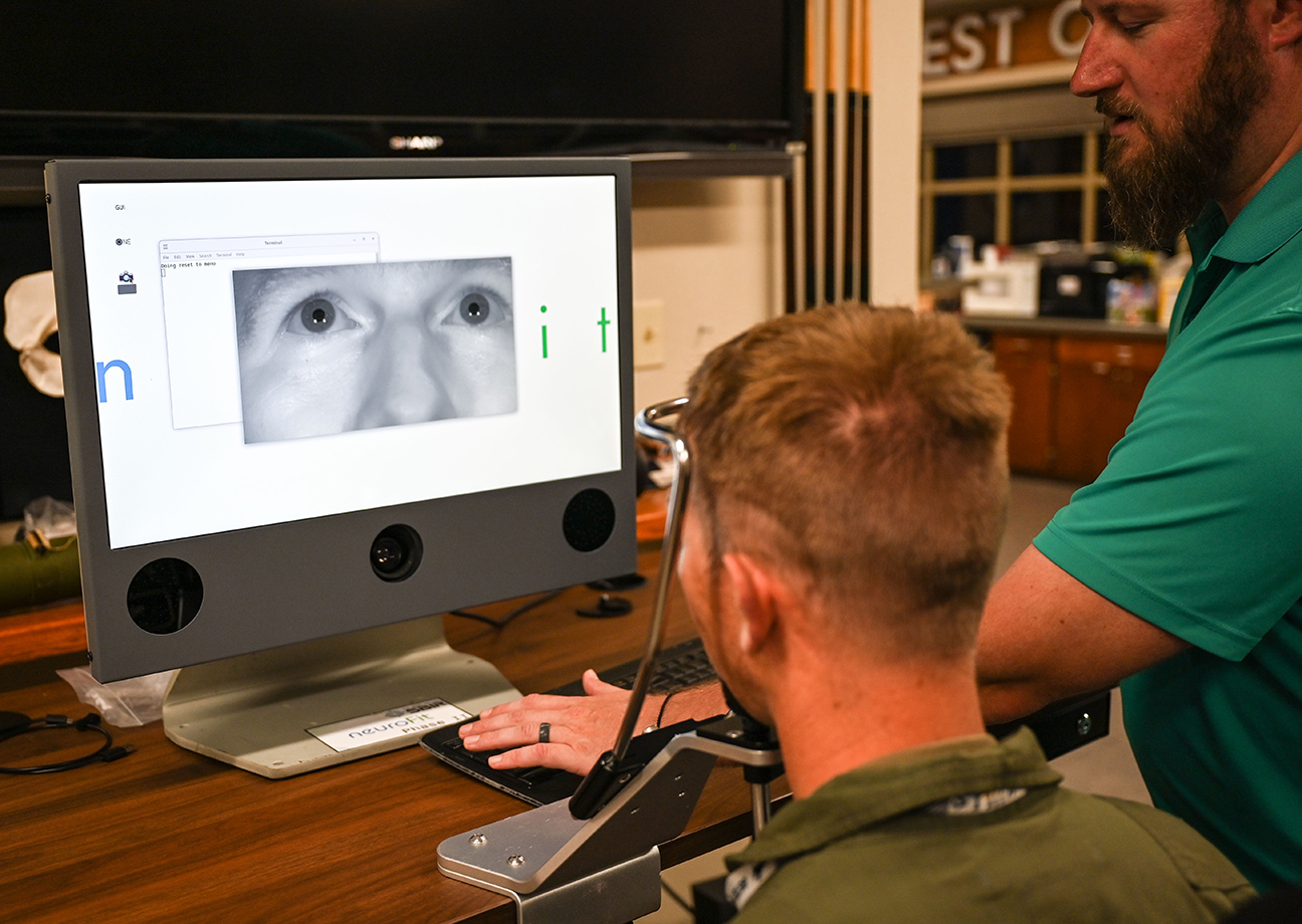 eye tracking software used to collect data