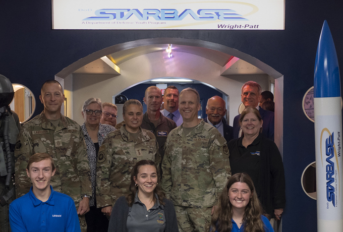 STARBASE program celebration leadership group feature image