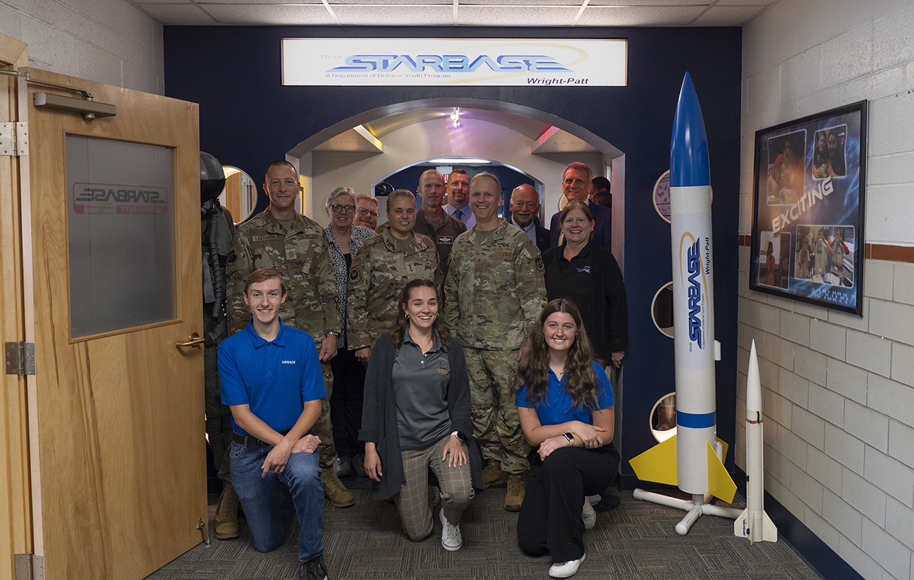 group photo during STARBASE celebration