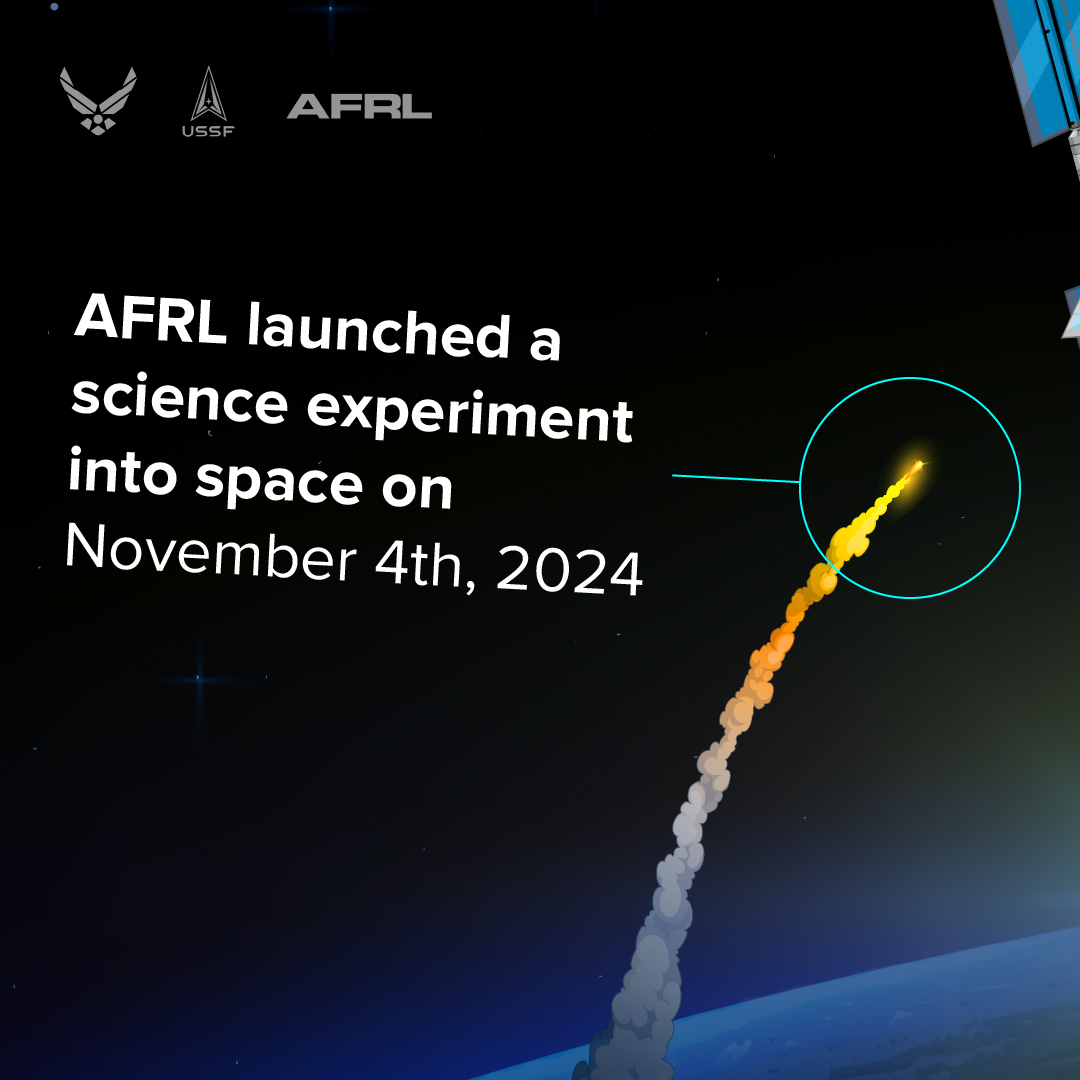 SPIRRAL program image showing launch of experiment 