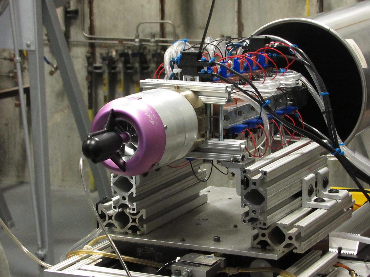 APOP event image showing propulsion engine