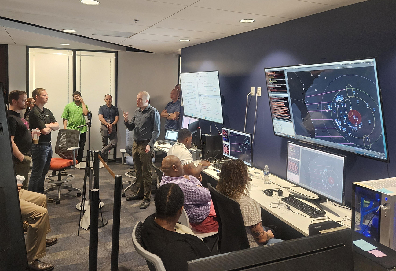 presenters share info during DASH event